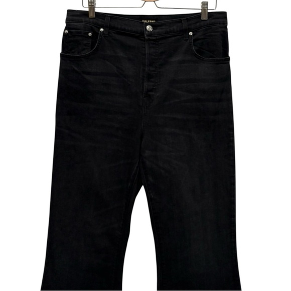 NEW GRLFRND Rayssa High Rise Super Flare Jeans Size 31 - Picture 6 of 13